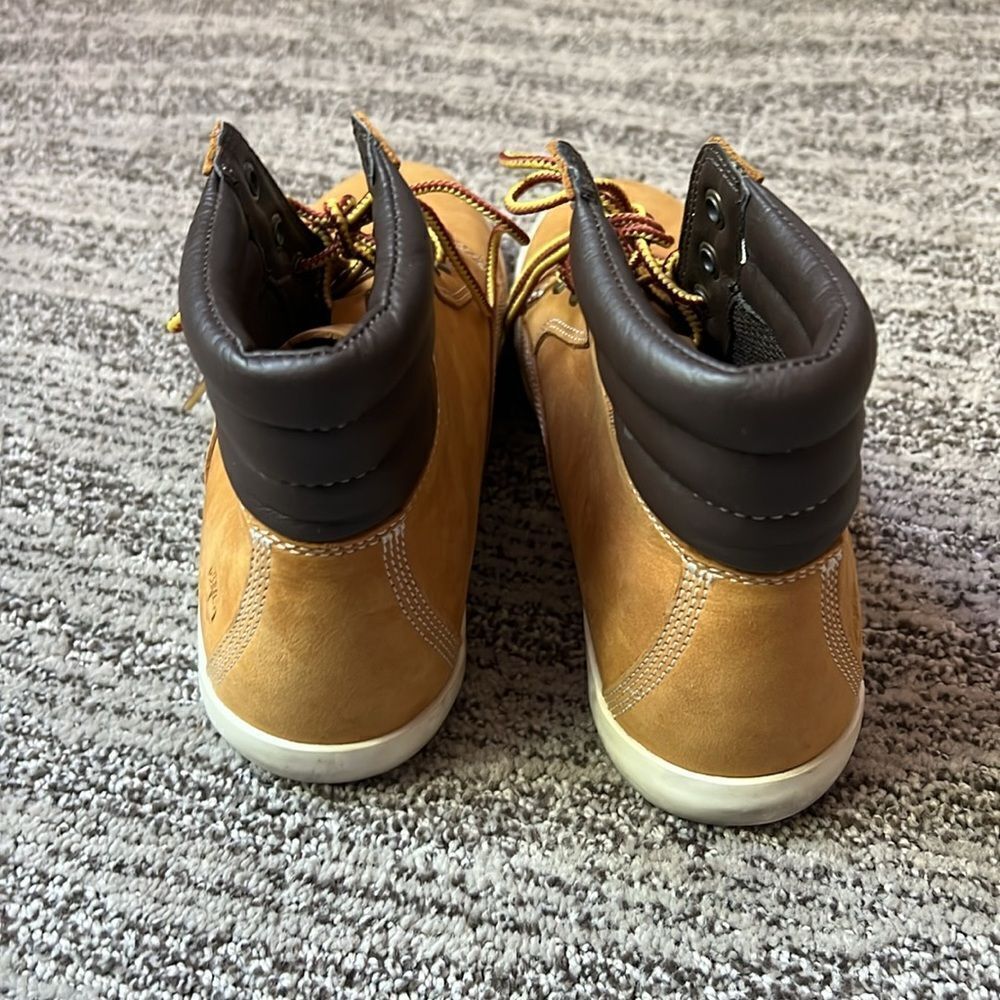 Timberland Wheat High Top Sneaker Boots US 8.5 - Picture 4 of 8